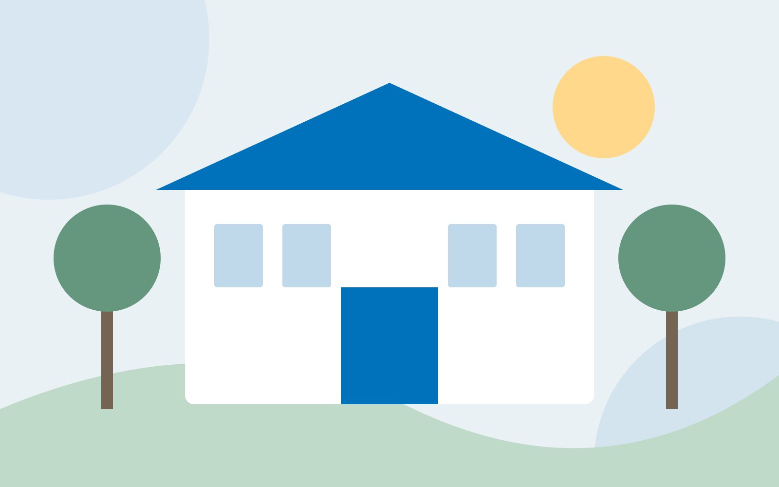 North Academy: illustrated school campus sample cover