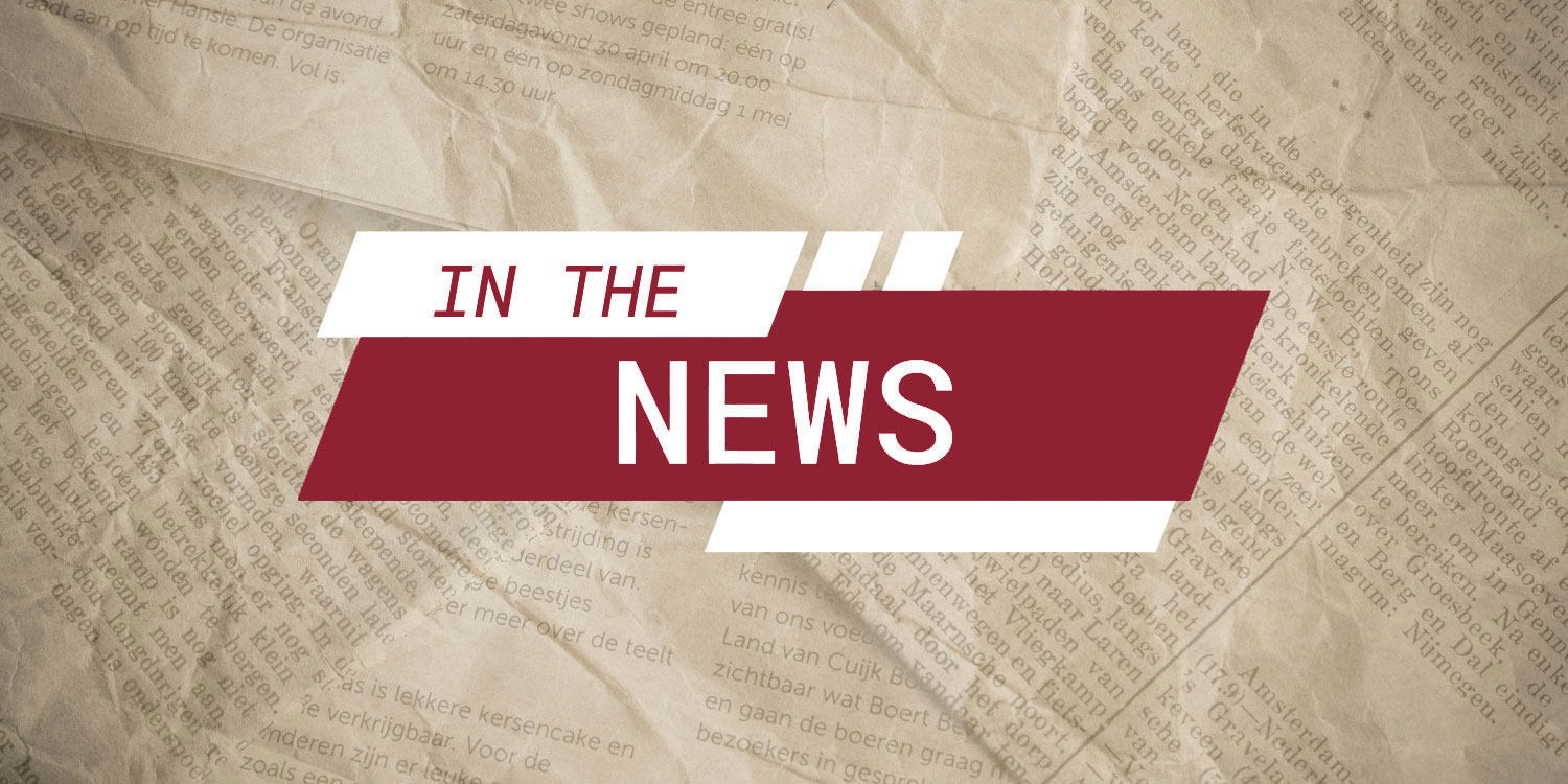 In The News graphic