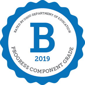 Seal with large letter B and year 2019.