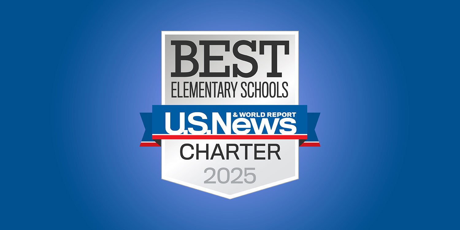 US News & World Report Best Elementary Schools Charter 2025 badge.