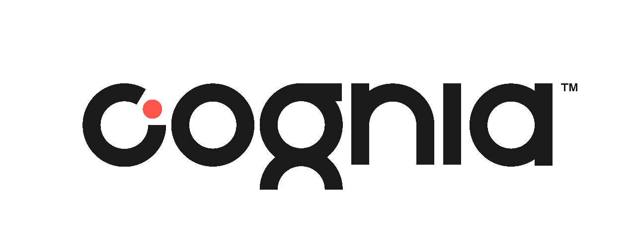 Cognia logo with a red dot.