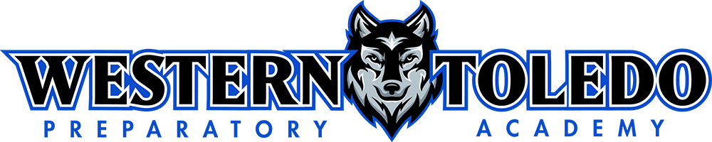 Western Toledo Preparatory Academy logo with a wolf head.
